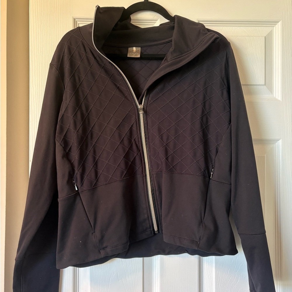 Women's Black Quilted Jacket